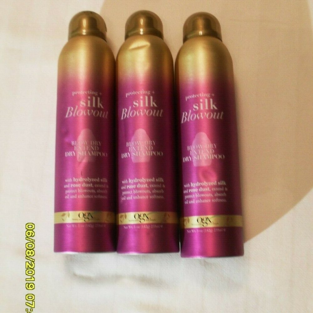 Ogx Silk Blowout Blow Dry Extend Shampoo 5 Ounce